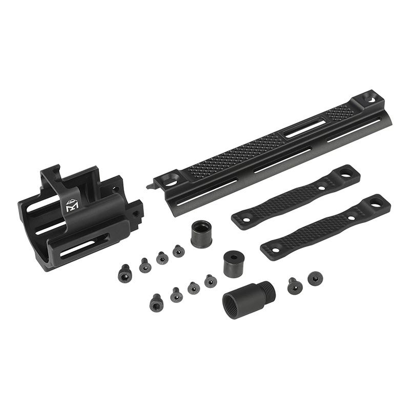 Airsoft Artisan PMMタイプ SCAR M-LOKフロントセットキット BK VFC/WE
