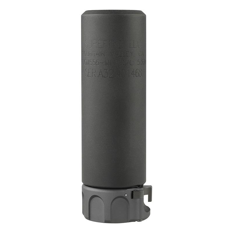 SOCOM 556 mini 3Dプリンタ製オリジナルトレーサーバッファ付き Airsoft Artisan SFタイプ SOCOM556 MINIサプレッサー BK/WARCOMP