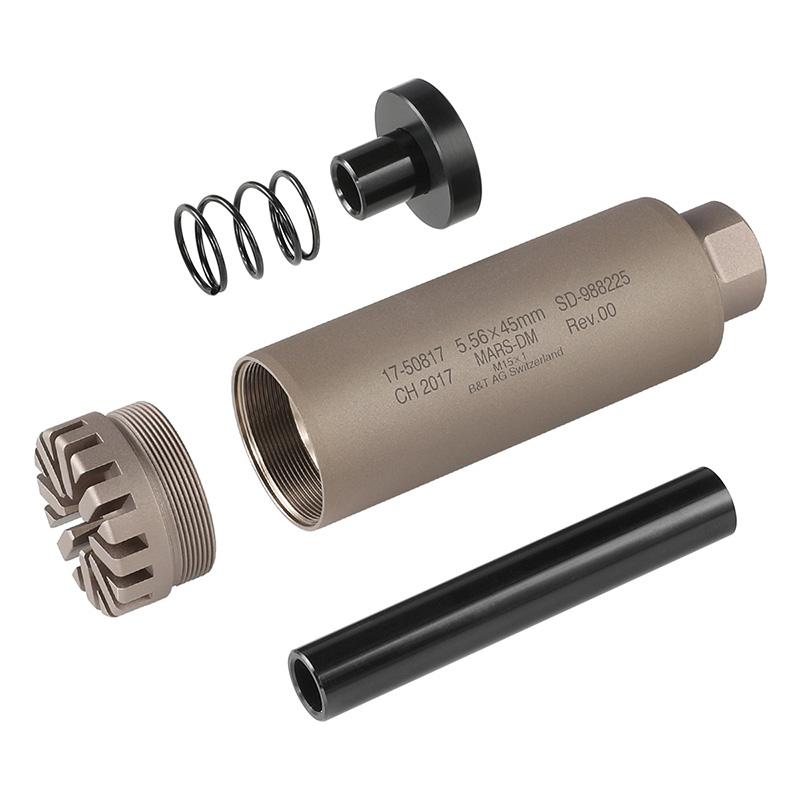 Airsoft Artisan B&T MARS-DM タイプ サプレッサー 14mm 逆ネジ 対応