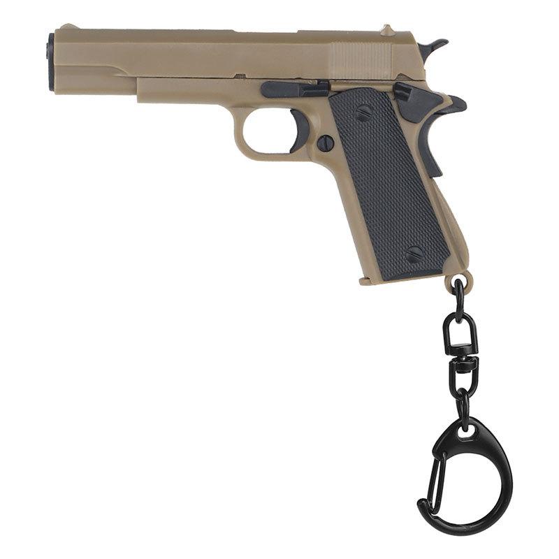 WoSporT 1911キーチェーン 1/4スケール TAN 【 ネコポス可