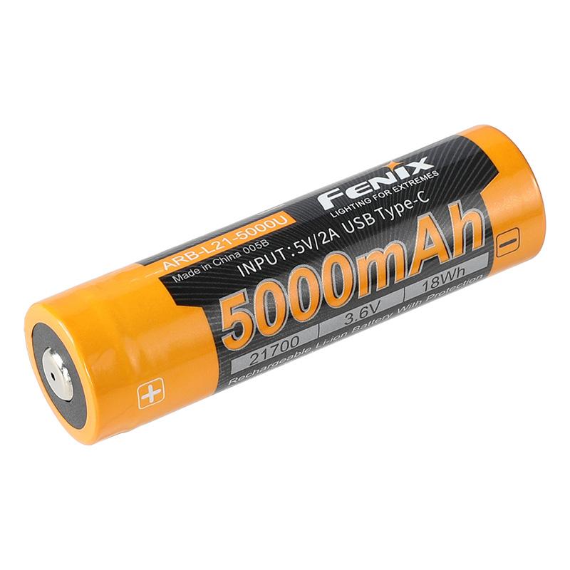 FENIX(フェニックス) ARB-L21-5000 V2.0 5000mAh/3.6V 充電式 21700