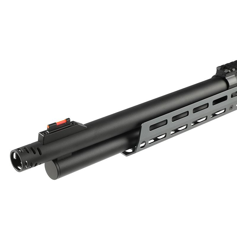 Golden Eagle ウィンチェスター M1887 ライブカート式 ガスショットガン A.T.P. Series Grey/RealWoodの画像