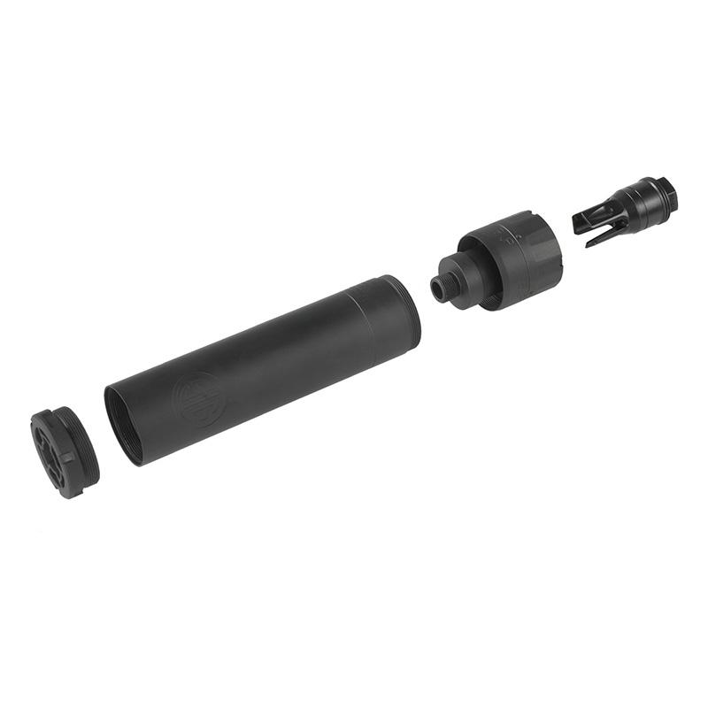 【消音材入】SIG SLX556 C-QD サイレンサー・ハイダーセット Arron Smith SIG SLX 556-QD タイプ サプレッサー & フラッシュ