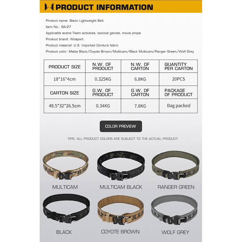 Small ferro concepts bison ベルト 米軍 Ferro Concepts Bison Belt | 911supply.ca