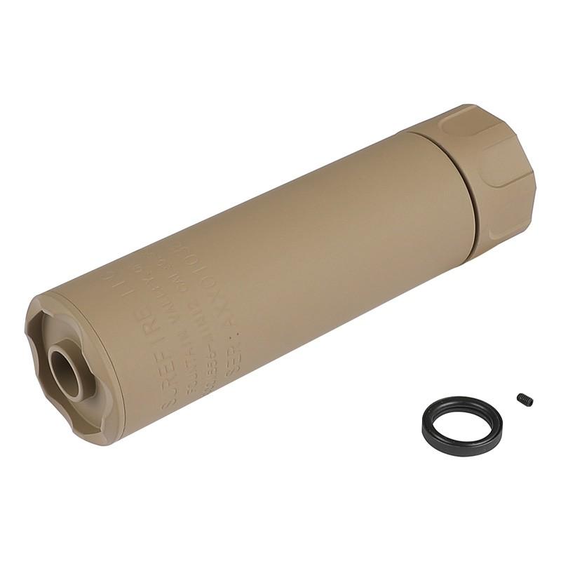 BIGDRAGON SF SOCOM556-MINI2タイプ サプレッサー DE (14mm逆ネジ/4