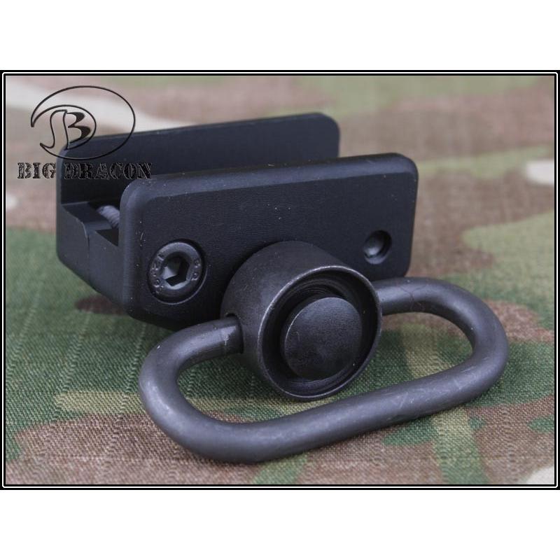 BIGDRAGON KACスタイル M4カービンバットストック QDスリングマウント