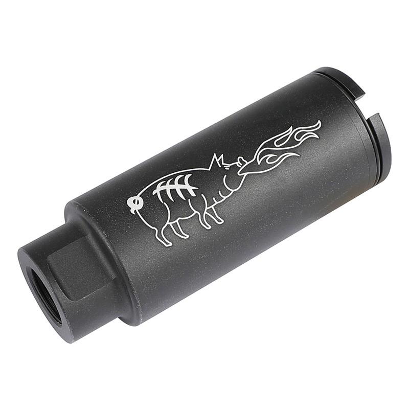 BIGDRAGON Noveske KX5スタイル フラッシュハイダー BK (14mm逆ネジ