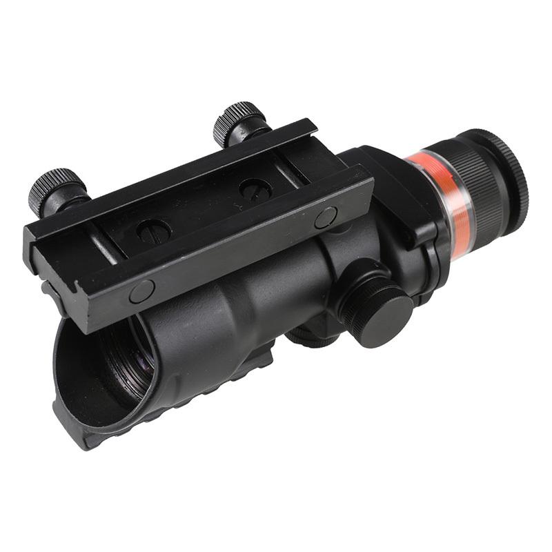 BIGDRAGON Trijicon ACOGスタイル 4X32 集光式レッドドットスコープ (トップレール搭載)  ブラック BK Black 20mmレール 4倍固定｜hercules-gear｜05