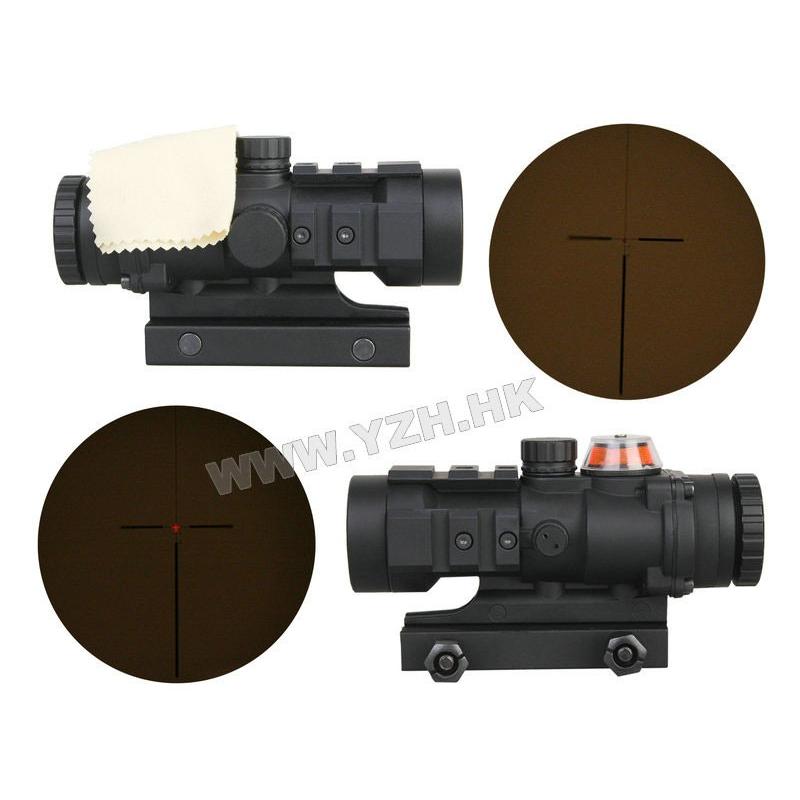 BIGDRAGON BURRIS AR-332タイプ 3x32集光スコープ レッドシェブロン