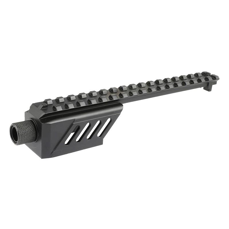 ②東京マルイ 電動G18C リポ化済み サイレンサーとアタッチメント付き CYMA C29 G18C AEP サイレンサーアタッチメント/マウントレール (14mm