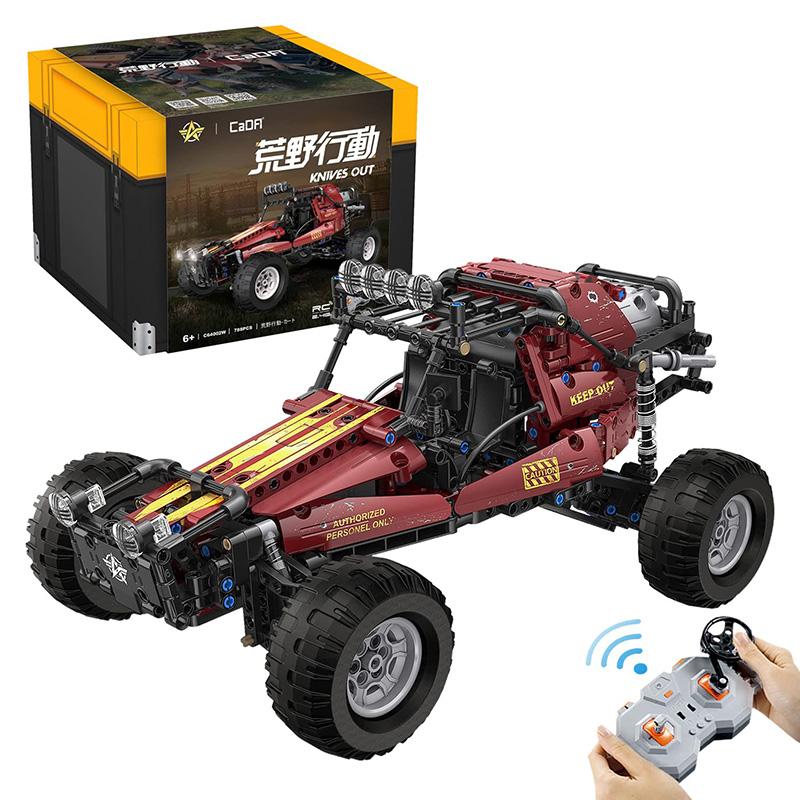 ラジコン　空箱のみ　９枚セット CaDA 動くブロックキット ラジコン カート 荒野行動 正式ライセンス