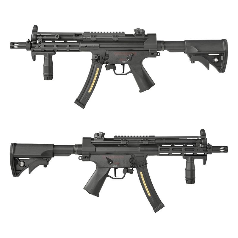 CYMA Plus CM041H MP5 M-Lokハンドガード LWRCIストック AEG (JP Ver./Platinumシリーズ/Eshooter電子トリガー搭載/180日安心保障/電動ガン)の画像