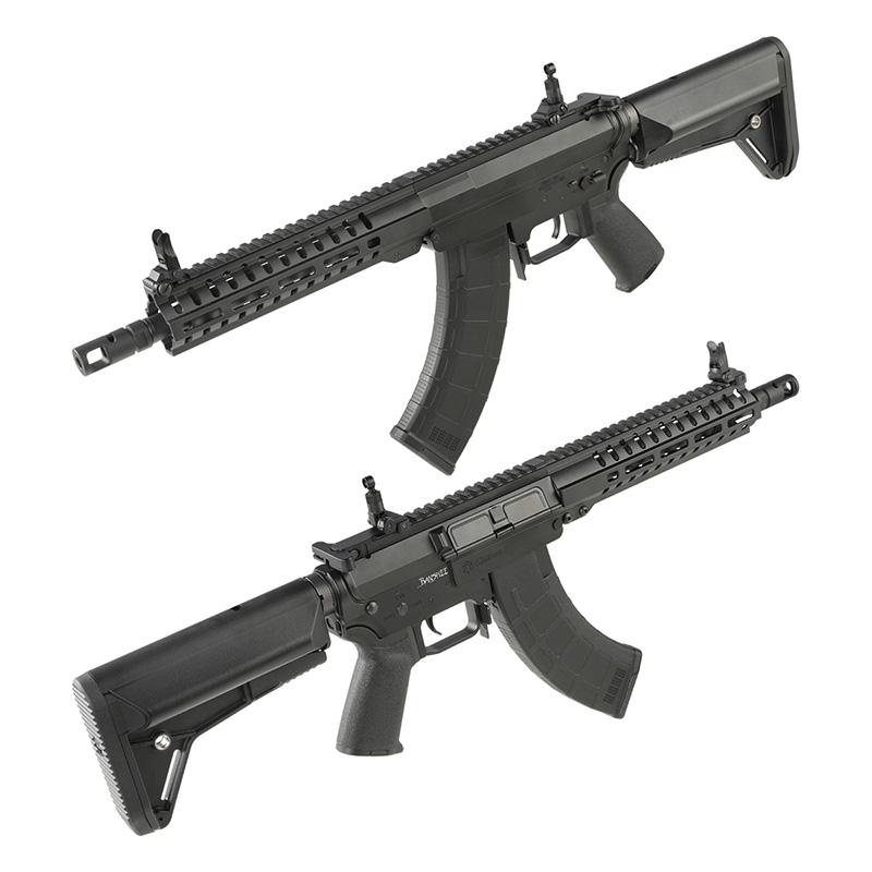 電動ガン ブラック/グレー　1000円値下げ二万七千 EMG/CYMA Plus CM096A-CG CMMG Mk47 BANSHEE SBR AEG フルメタル 電動