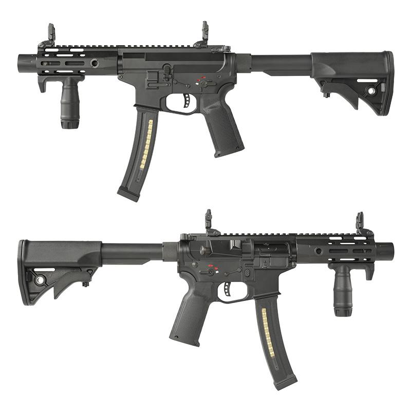 CYMA Plus CM106A AR-9 SMG PDW LWRCIストック AEG (JP Ver./Platinum