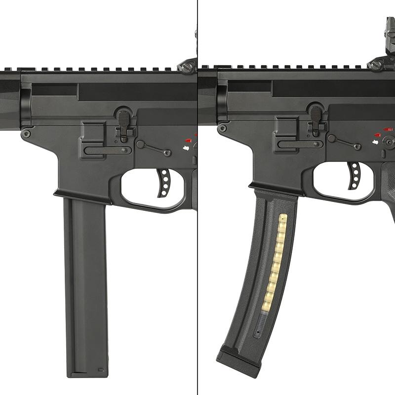 CYMA Plus CM106A AR-9 SMG PDW LWRCIストック AEG (JP Ver./Platinum