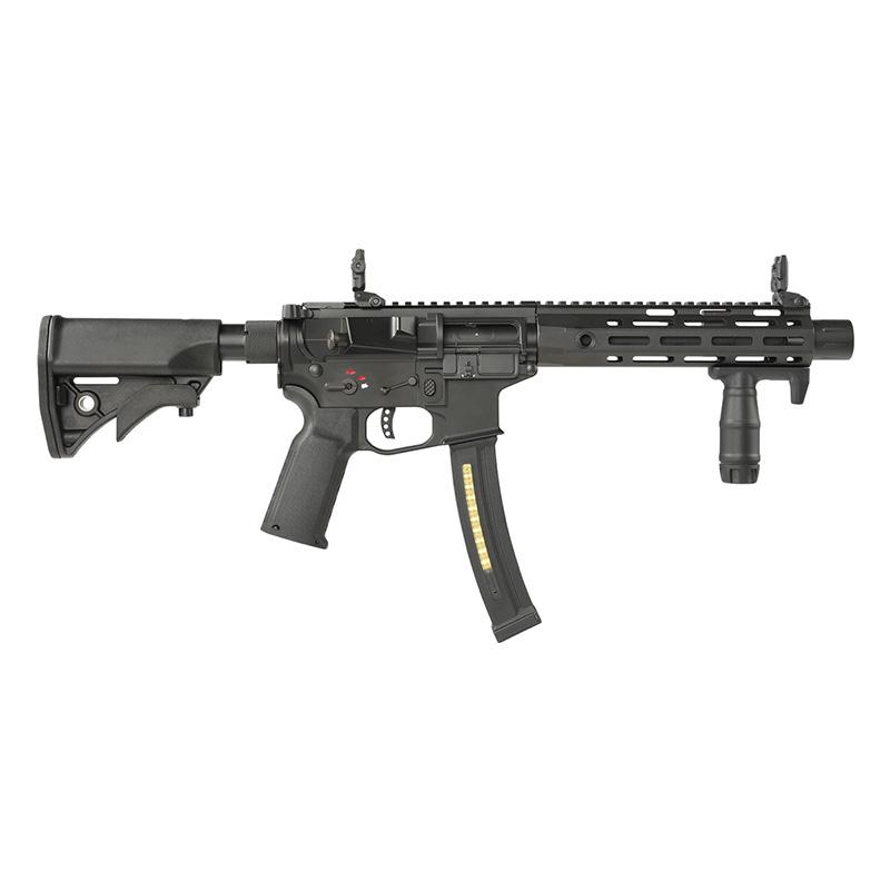 CYMA Plus CM106B AR-9 SMG LWRCIストック AEG (JP Ver./Platinumシリーズ/Eshooter電子トリガー搭載/180日安心保障/電動ガン)の画像