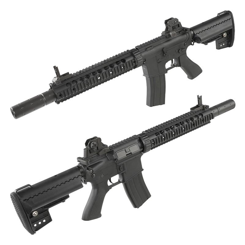 CYMA Plus CM631 M4 Built-in Silencer仕様 AEG 電動ガン (JP Ver