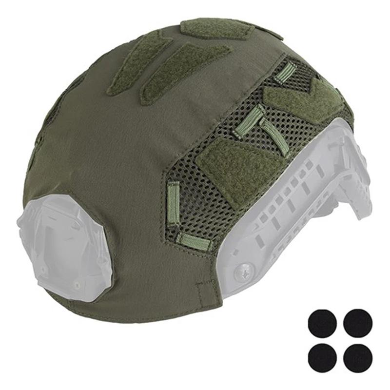WoSporT Ops-Core タイプ FAST SF ヘルメット カバー RG : ミリタリー