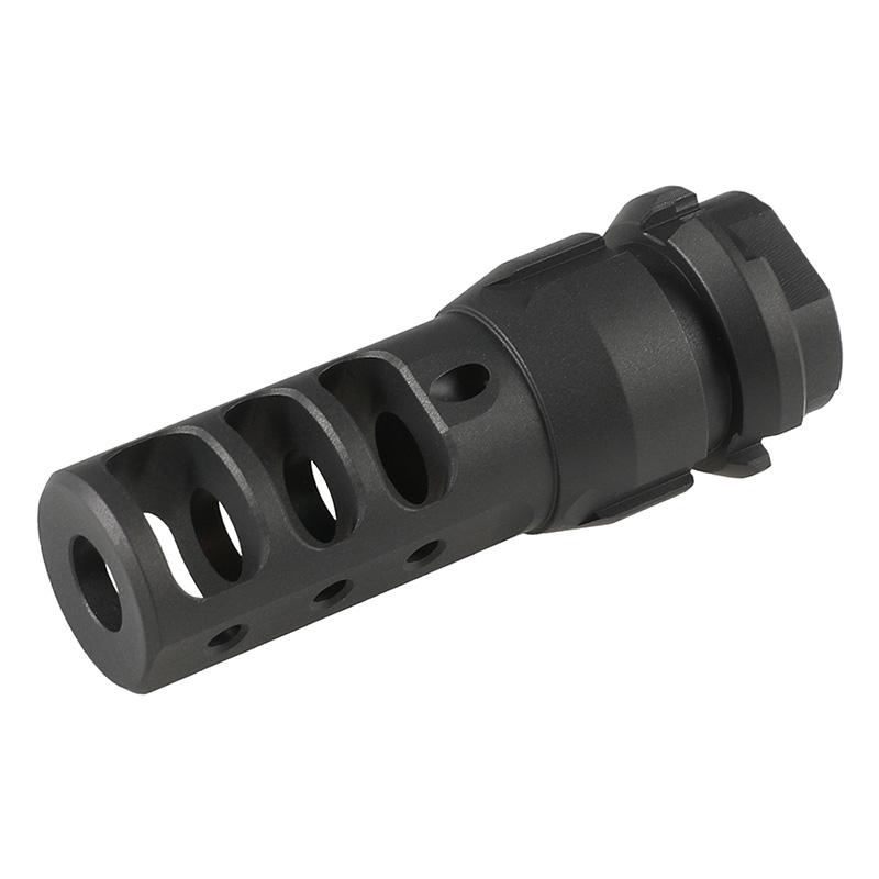 RGW KeyMoスタイル マズルブレーキ（14mm逆ネジ） エアガンカスタム