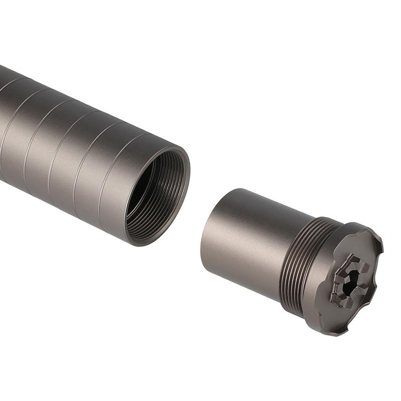 RGW Q SOUTHPAW タイプ 5.56 サイレンサー ハイダー ブラストシールド