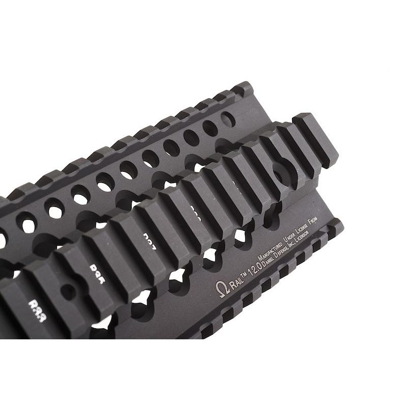 Madbull Daniel Defense 12inch Omegaタイプレールハンドガード BK