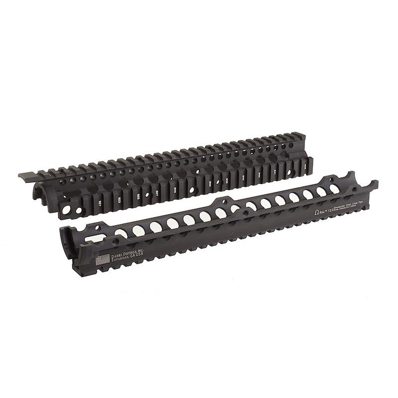 Madbull Daniel Defense 12inch Omegaタイプレールハンドガード BK