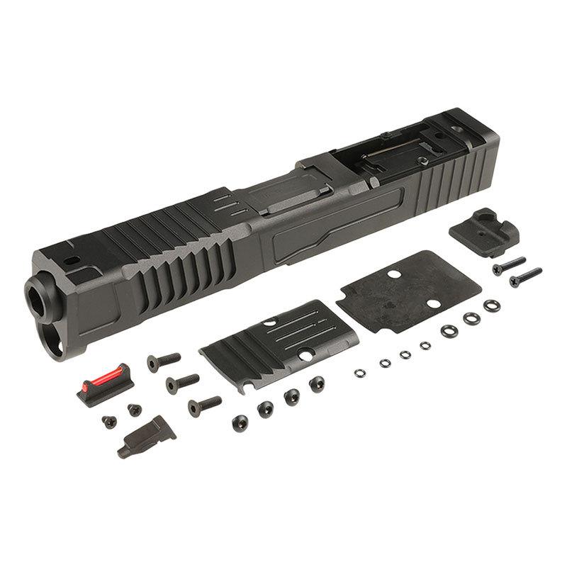 VFC系アウターバレル 2本 ZEVスタイル タクティカルディンプルアルミアウターバレル (14mm