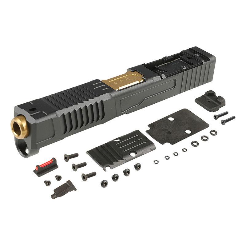 VFC G19 FI MK2 RMRスライド/ゴールドアウターバレルセット
