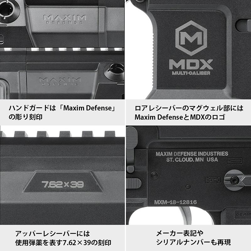 DE Airsoft Maxim Defense PDX AEG (Kestrel V2搭載/UTRシリーズ) ハードガンケース付 Arid 18歳以上の画像
