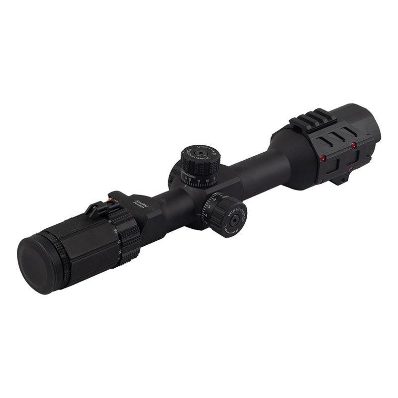 【２点セット】 DISCOVERY 4-16×44 SFAI FFPライフルスコープ (アングルインジケーター搭載) ブラック BK Black 20mmレール 可変倍率 【V1978822117】(10050円)