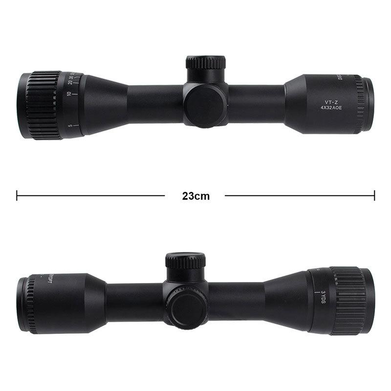 DISCOVERY VT-Z 4×32 AOEライフルスコープ ブラック BK Black 20mm