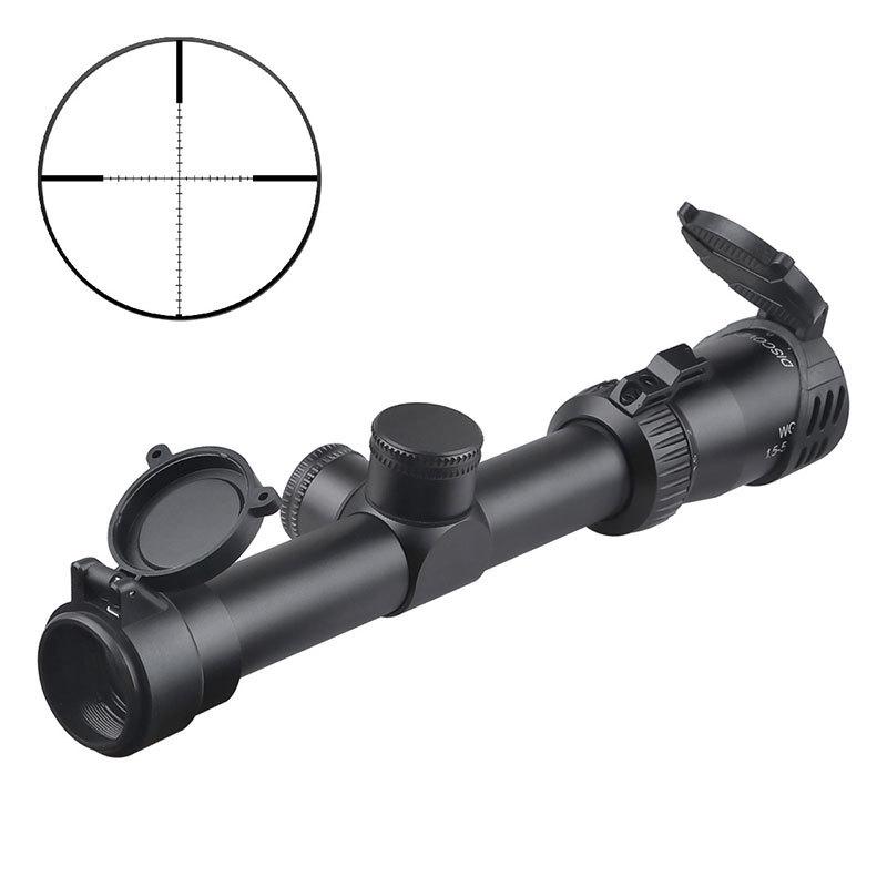 DISCOVERY WG 1.5-5X24 ショートスコープ ブラック BK Black 20mm