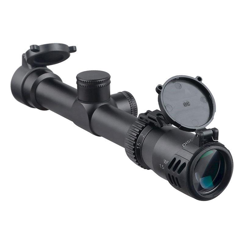 DISCOVERY WG 1.5-5X24 ショートスコープ ブラック BK Black 20mm