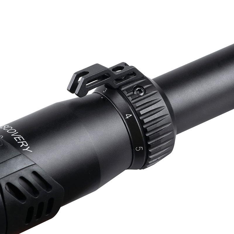 DISCOVERY WG 1.5-5X24 ショートスコープ ブラック BK Black 20mm
