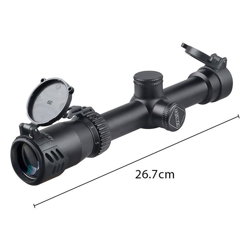 DISCOVERY WG 1.5-5X24 ショートスコープ ブラック BK Black 20mm