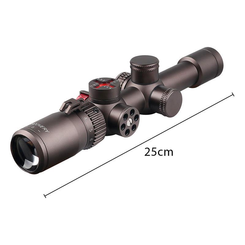 DISCOVERY WG 1.2-6X24IRAI イルミネートショートスコープ (水平器