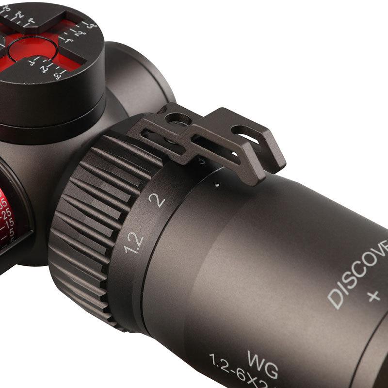 DISCOVERY WG 1.2-6X24IRAI イルミネートショートスコープ (水平器