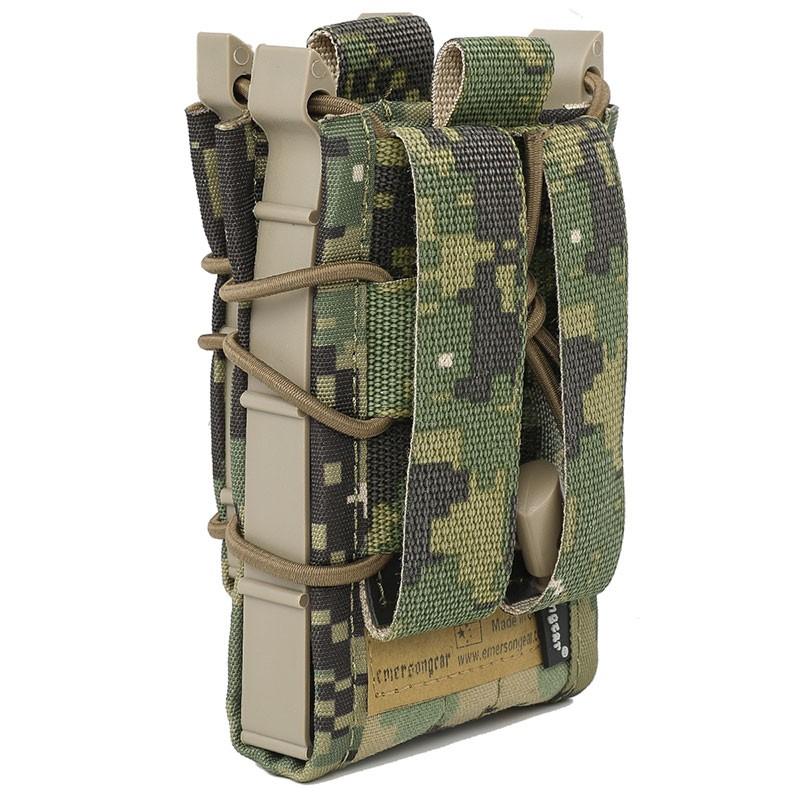 EMERSON HSGI TACOスタイル ダブルデッカーマガジンポーチ AOR2