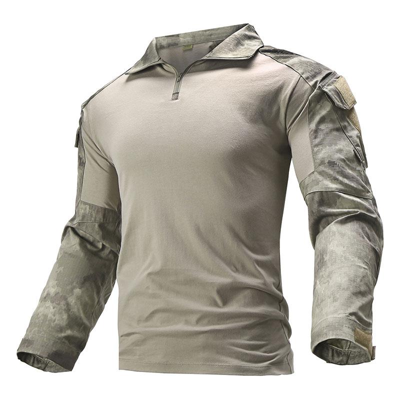 EMERSON GEAR製 ATACS-FG コンバットシャツ＋パンツ EMERSON Combat Shirt & Pants A-TACS Camo FG w/ Elbow & Knee