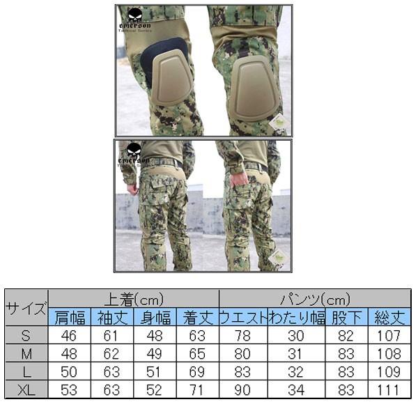 EMERSON CRYE コンバットタイプ 迷彩服 BDU AOR2 Mサイズ