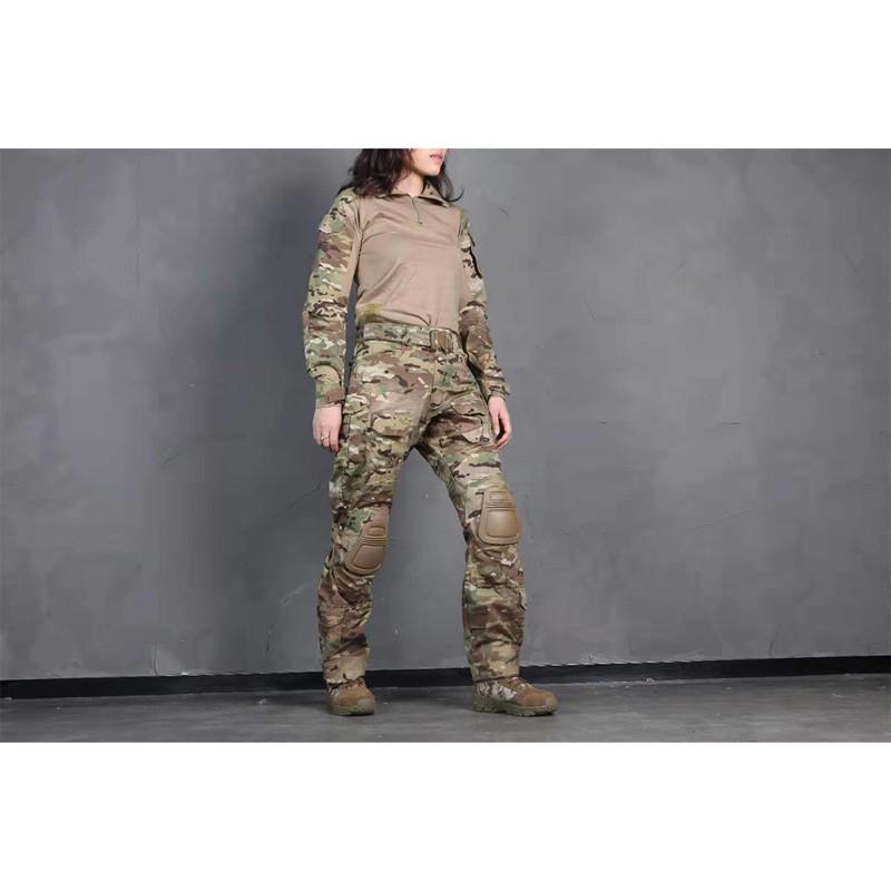 EMERSON CP G3タイプ レディースコンバットシャツ/パンツ 上下セット M