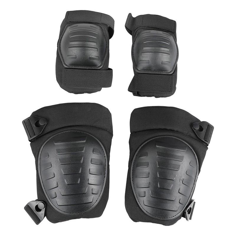 エルボー&ニーパッド ブラック ナイロン製 ZERO-B エルボー＆ニーパッド | エルボー＆ニーパッド | FS・JAPAN