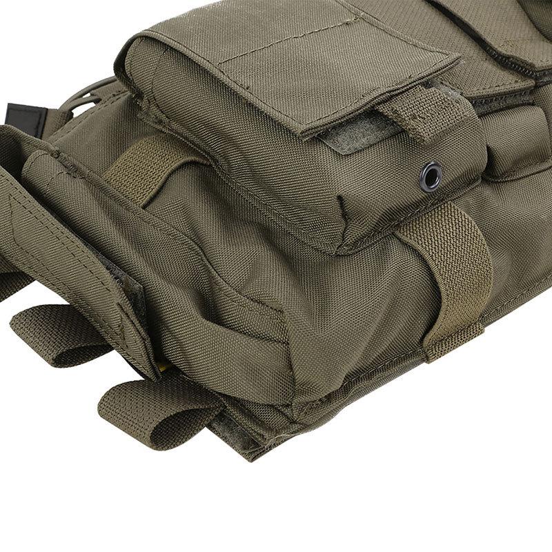 新品 WETWRX NANO マイクロ チェストリグ プラカード マルチカム NANO Micro Chest Rig - WETWRX | Versatile 6-Mag Capacity