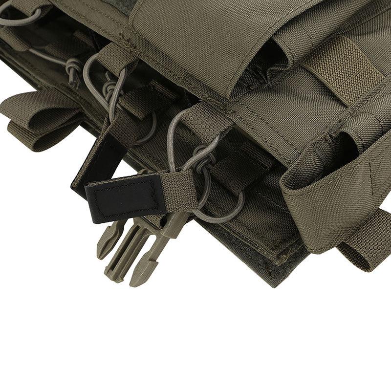 EMERSON MF UW Gen.4チェストリグ用プラカード BK : ミリタリー