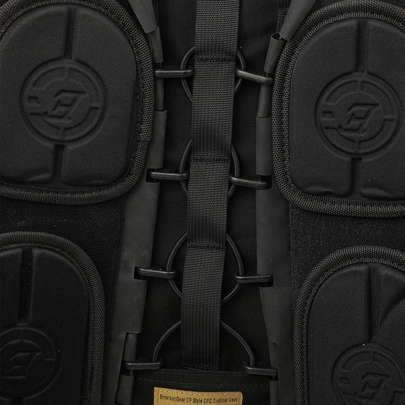 EMERSON CPスタイル CPCプレートキャリア BK : ミリタリー