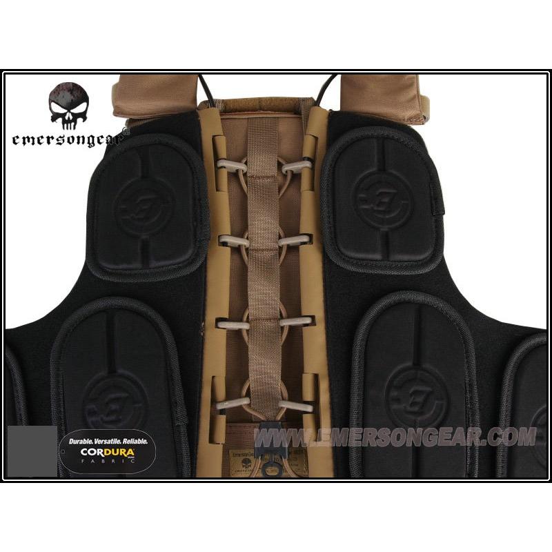 EMERSON CPスタイル NAVY CPCプレートキャリア CB : ミリタリー