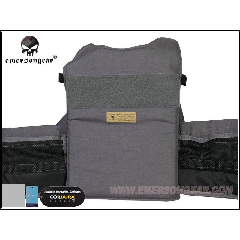 EMERSON LBT6094Aスタイル プレートキャリア 3ポーチ付 EMERSON LBT6094Aスタイル プレートキャリア 3ポーチ付 BK