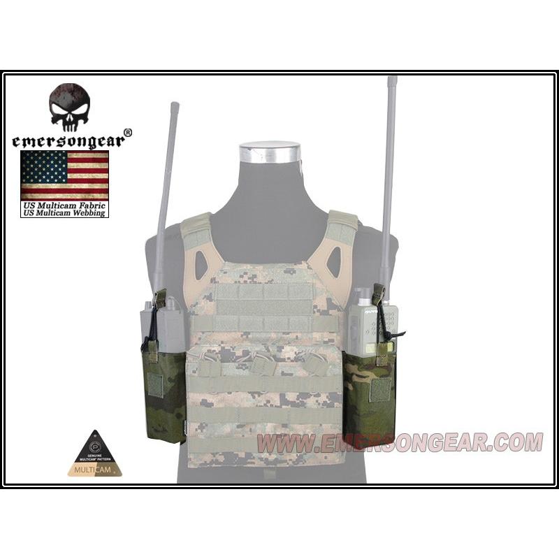 EMERSON CPスタイル JPCプレートキャリア専用 MBITRラジオポーチ CB