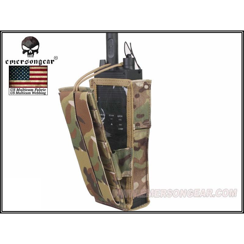 EMERSON PRC-148/152 タクティカルラジオポーチ MC : ミリタリー