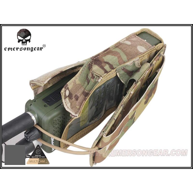 EMERSON PRC-148/152 タクティカルラジオポーチ CB : ミリタリー